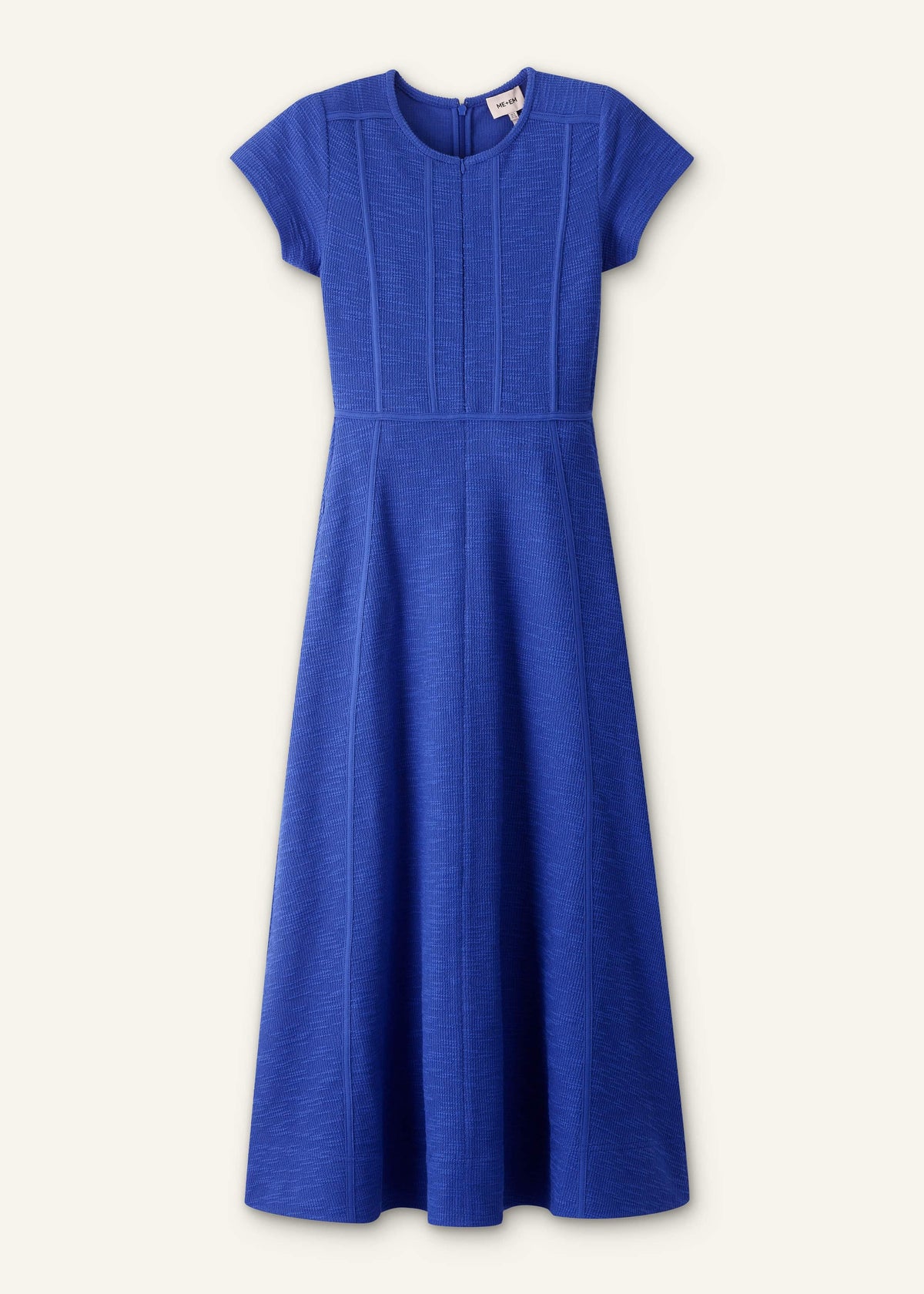 ME+EM Clothing Blue Fit + Flare Maxi Dress