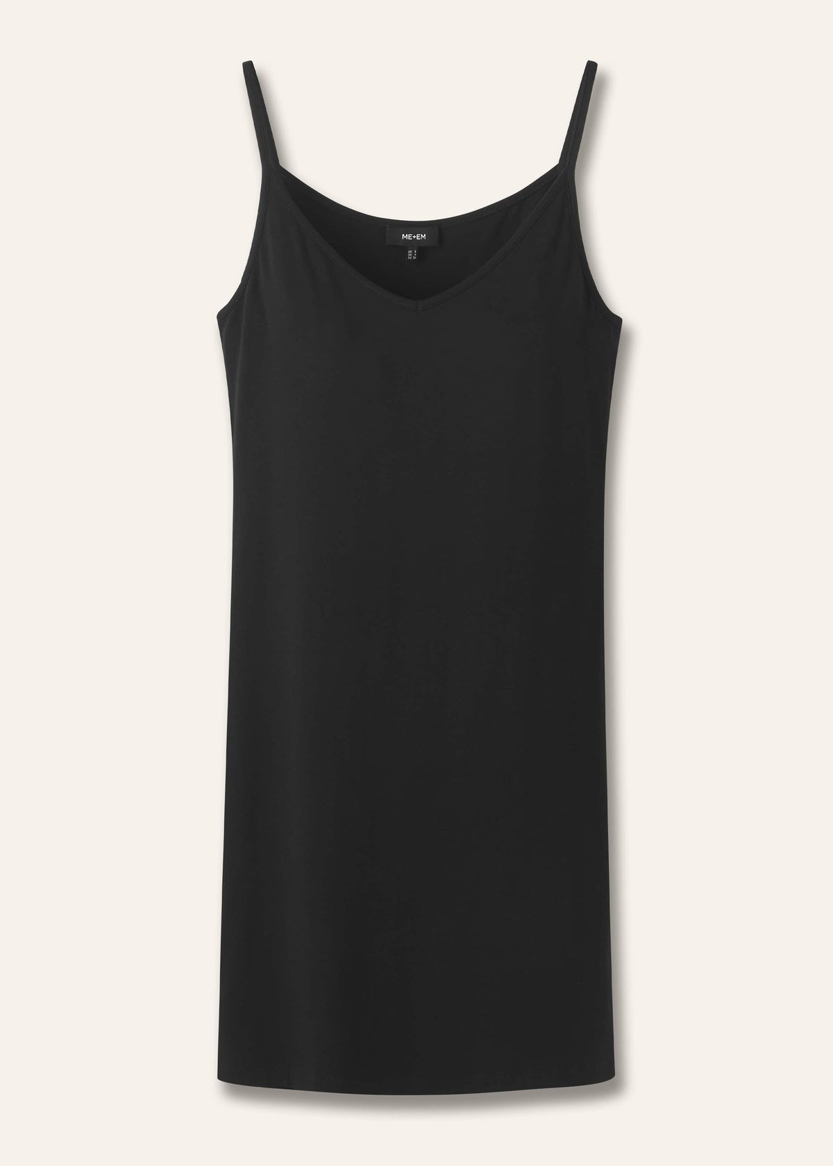 ME+EM Clothing Black Fashion First Aid Slip Dress