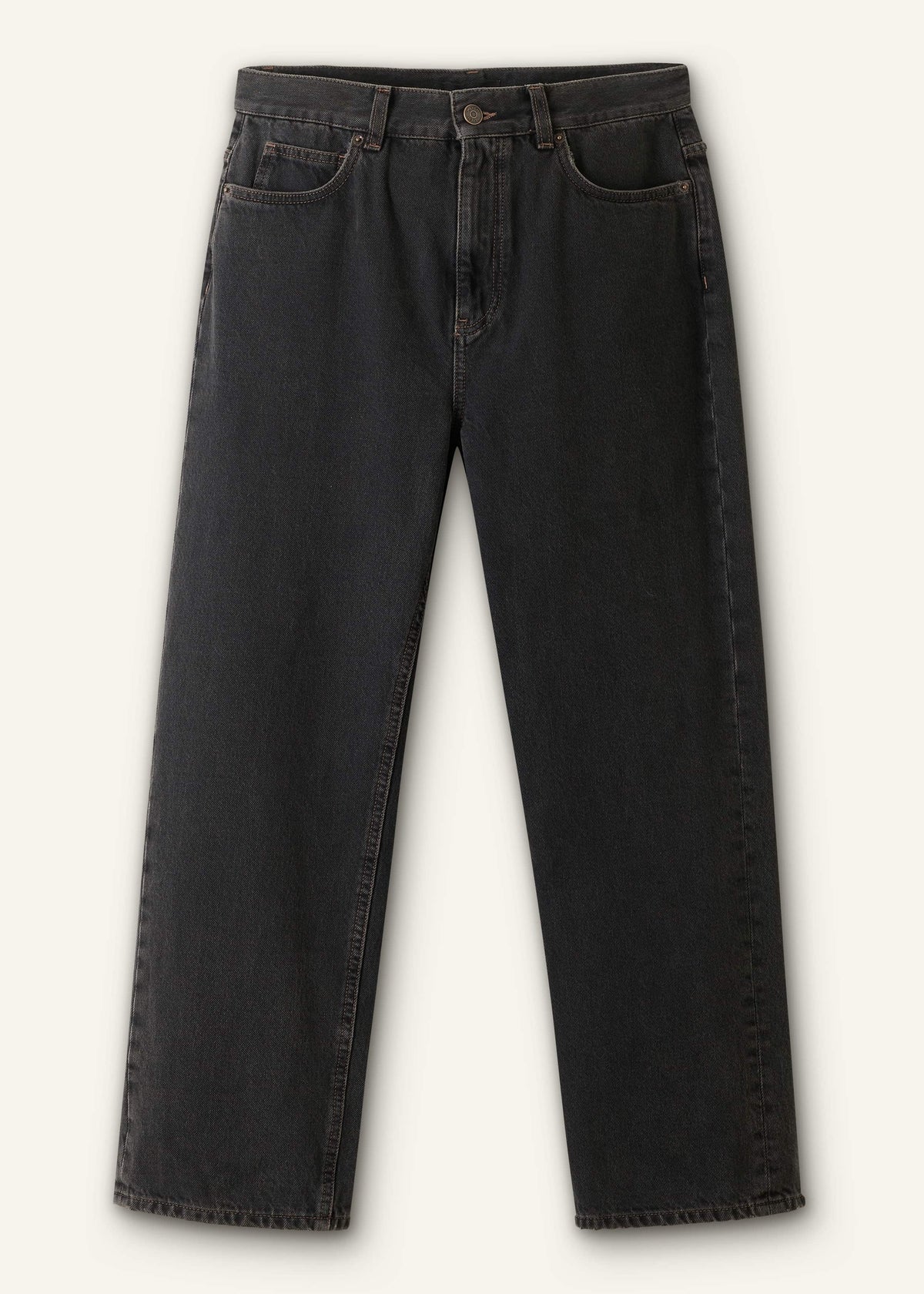 ME+EM Clothing Black Straight Cropped Relaxed Jean