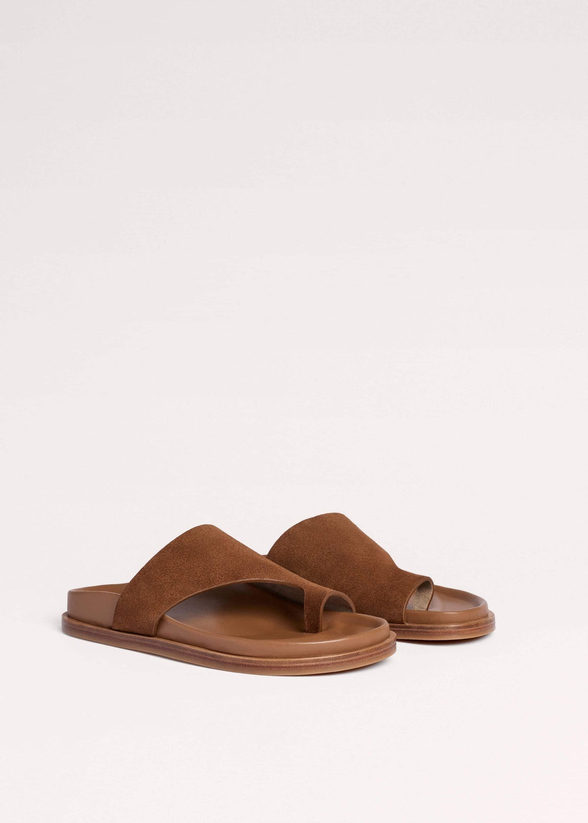 ME+EM Clothing|Accessories Tan Brown Asymmetric Sandal