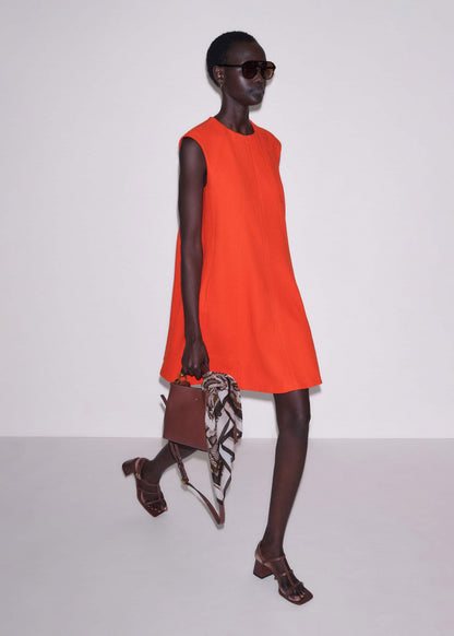 ME+EM Clothing Orange Swing Mini Dress