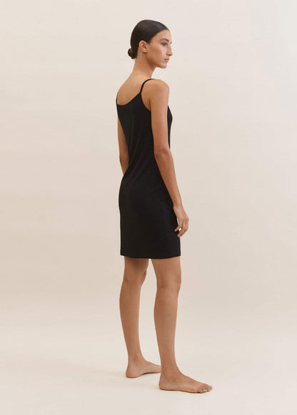 ME+EM Clothing Black Fashion First Aid Slip Dress