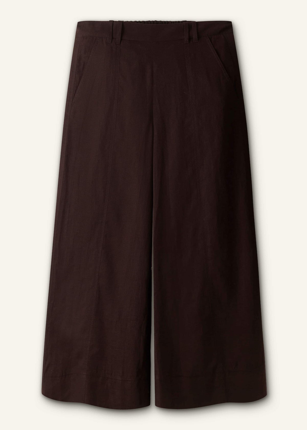 ME+EM Clothing Black Crop Wide-Leg Pant
