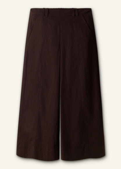 ME+EM Clothing Black Crop Wide-Leg Pant