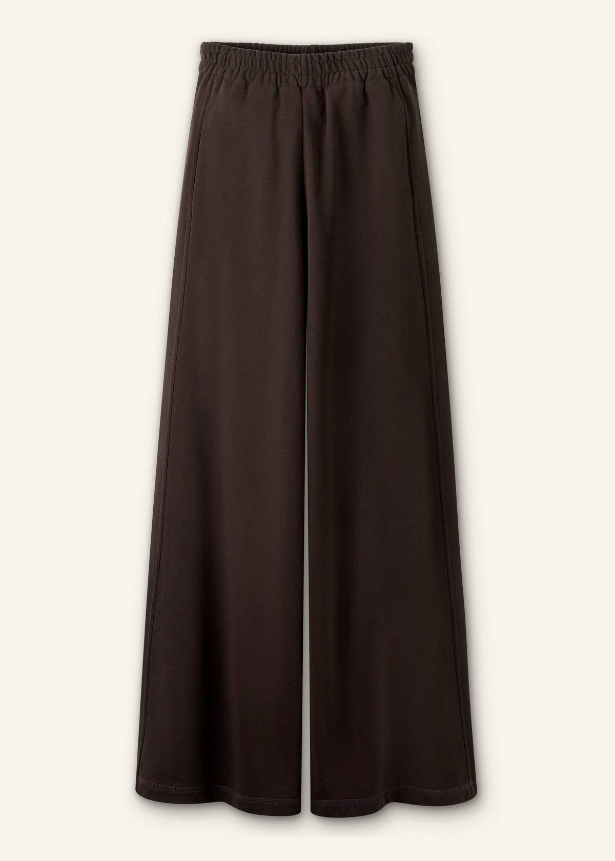 ME+EM Clothing Brown Sweatshirt Wide-Leg Track Pant