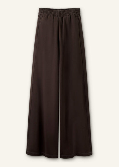 ME+EM Clothing Brown Sweatshirt Wide-Leg Track Pant