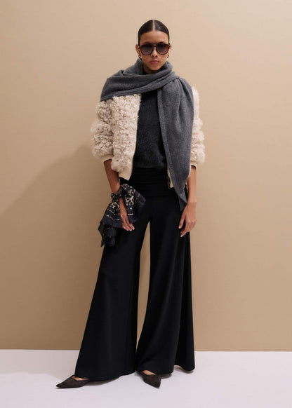ME+EM Clothing Black Super Wide Palazzo Pant