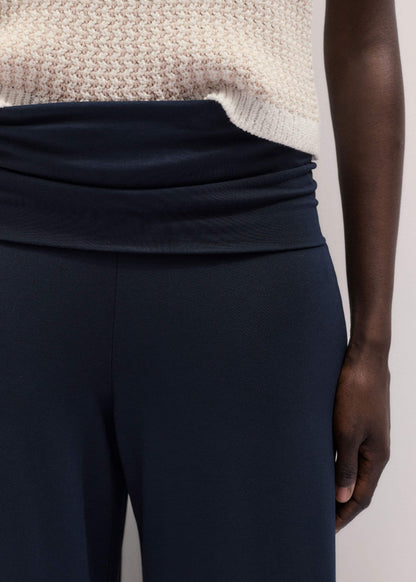 ME+EM Clothing Navy Super Wide Palazzo Pant