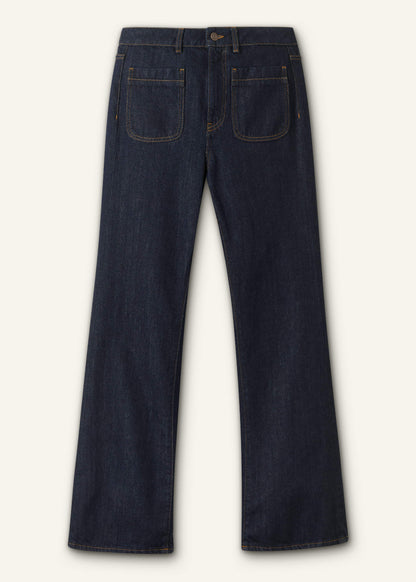 ME+EM Clothing Blue Subtle Flare Jean