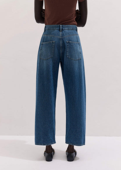 ME+EM Clothing Blue Engineered Barrel Jean