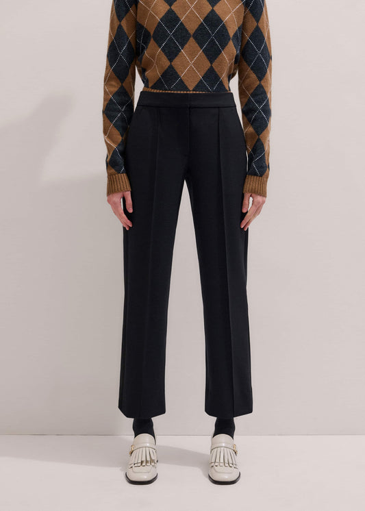 ME+EM Clothing Black Slim Crop Tux Pant | Pants