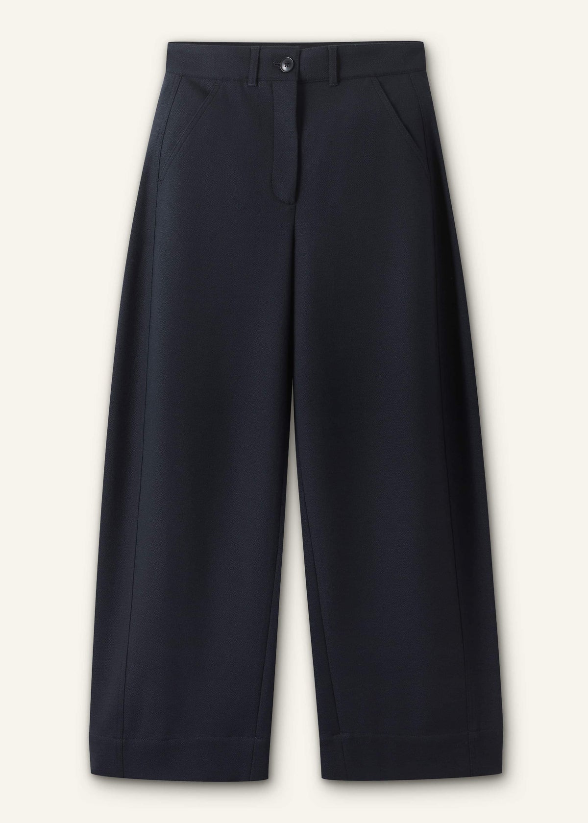 ME+EM Clothing Navy Textured Extreme Tapered Pant