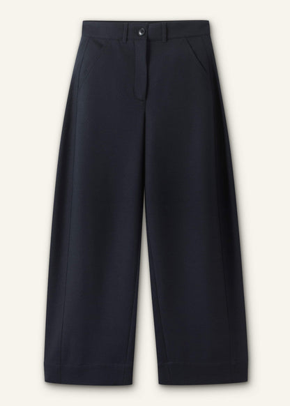 ME+EM Clothing Navy Textured Extreme Tapered Pant