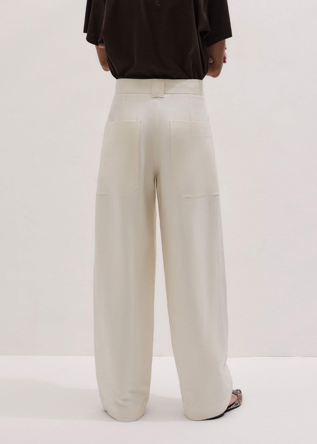 ME+EM Clothing Chalk Extreme Taper Pant