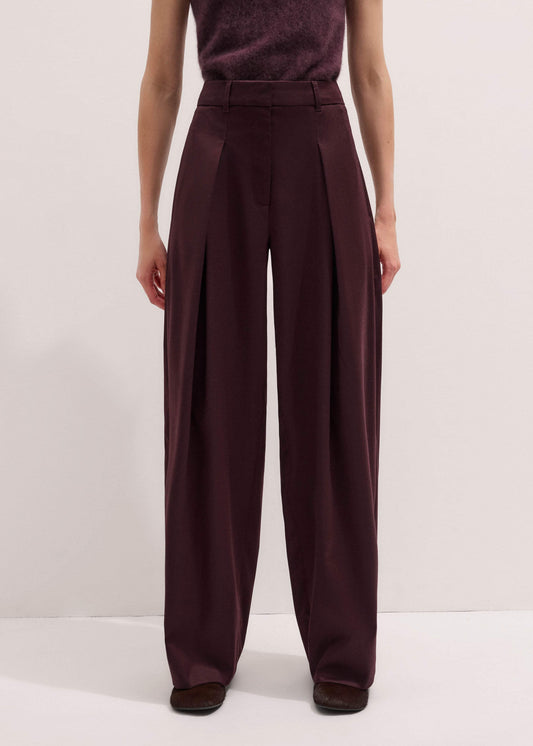 ME+EM Clothing Red Tapered Pant