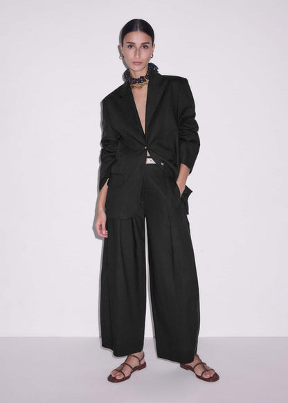 ME+EM Clothing Black Extreme Taper Pant