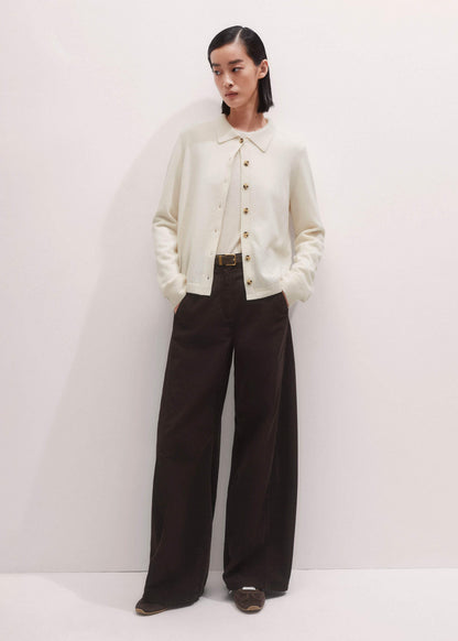 ME+EM Clothing Cream Perfect Basic Top
