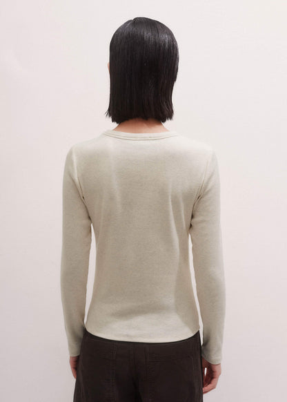 ME+EM Clothing Cream Perfect Basic Top