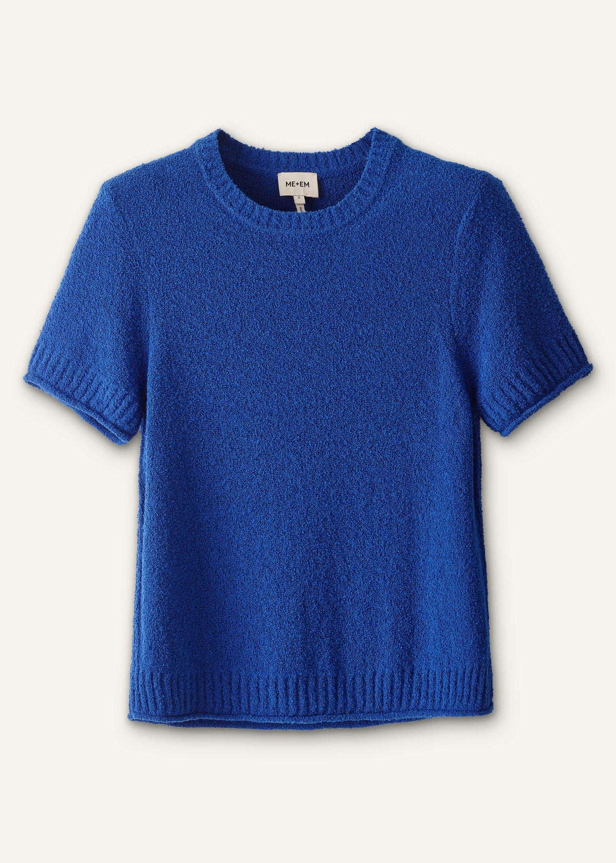 ME+EM Clothing Blue Straight Knit Tee