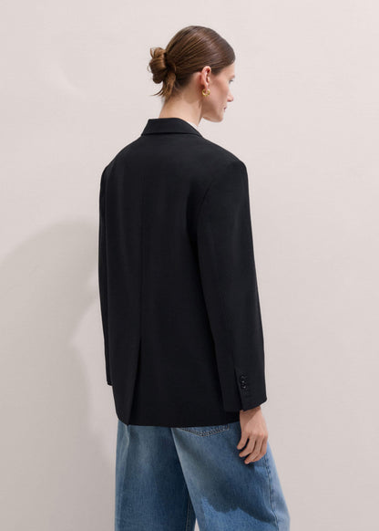 ME+EM Clothing Black Icon Oversized Blazer