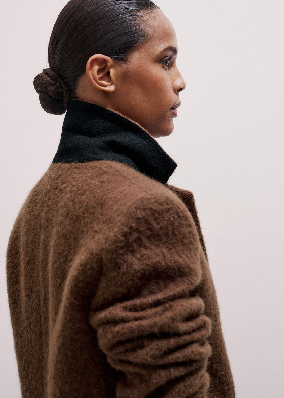 ME+EM Clothing Brown Teddy Luxe Blazer