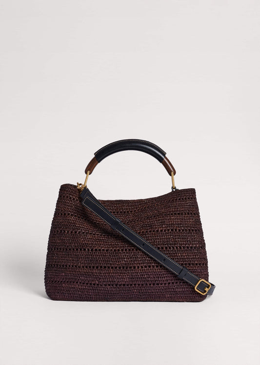 ME+EM Clothing|Accessories Brown Large Day Bag