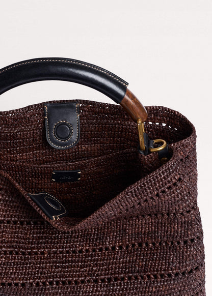 ME+EM Clothing|Accessories Brown Large Day Bag