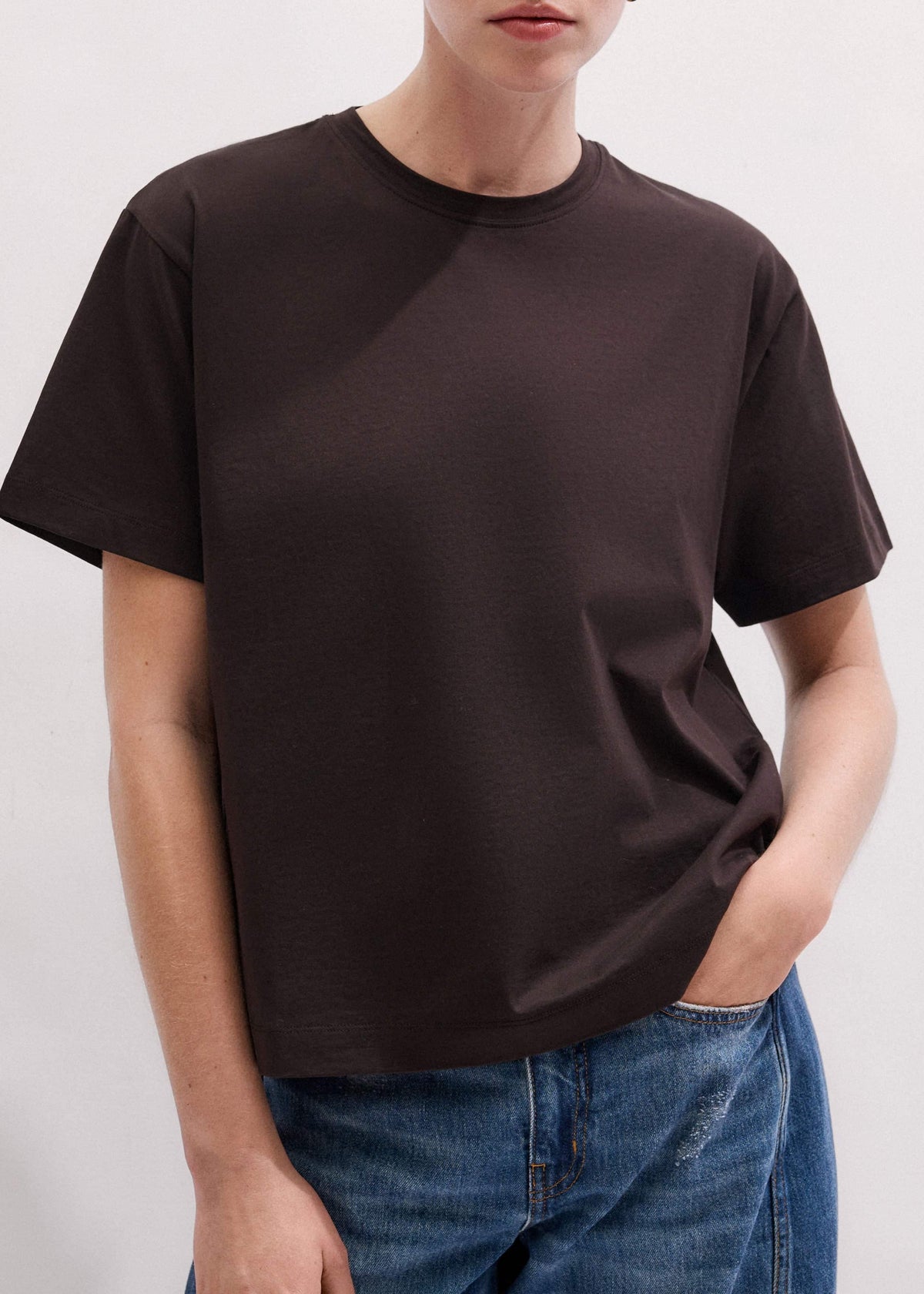 ME+EM Clothing Brown Oversized Tee