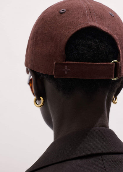 ME+EM Clothing|Accessories Cinnamon Brown Soft Baseball Cap