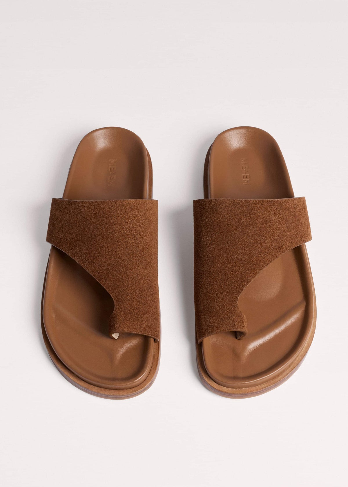 ME+EM Clothing|Accessories Tan Brown Asymmetric Sandal