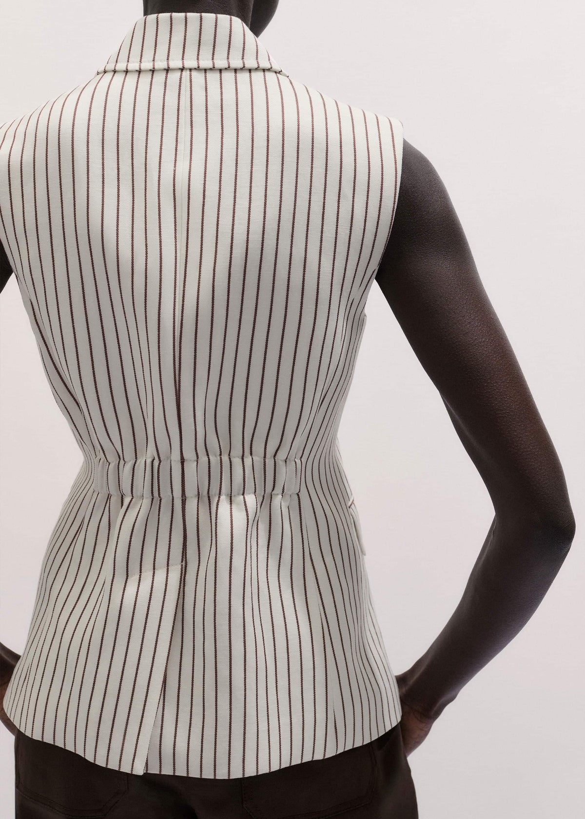 ME+EM Clothing Ivory Slim Vest