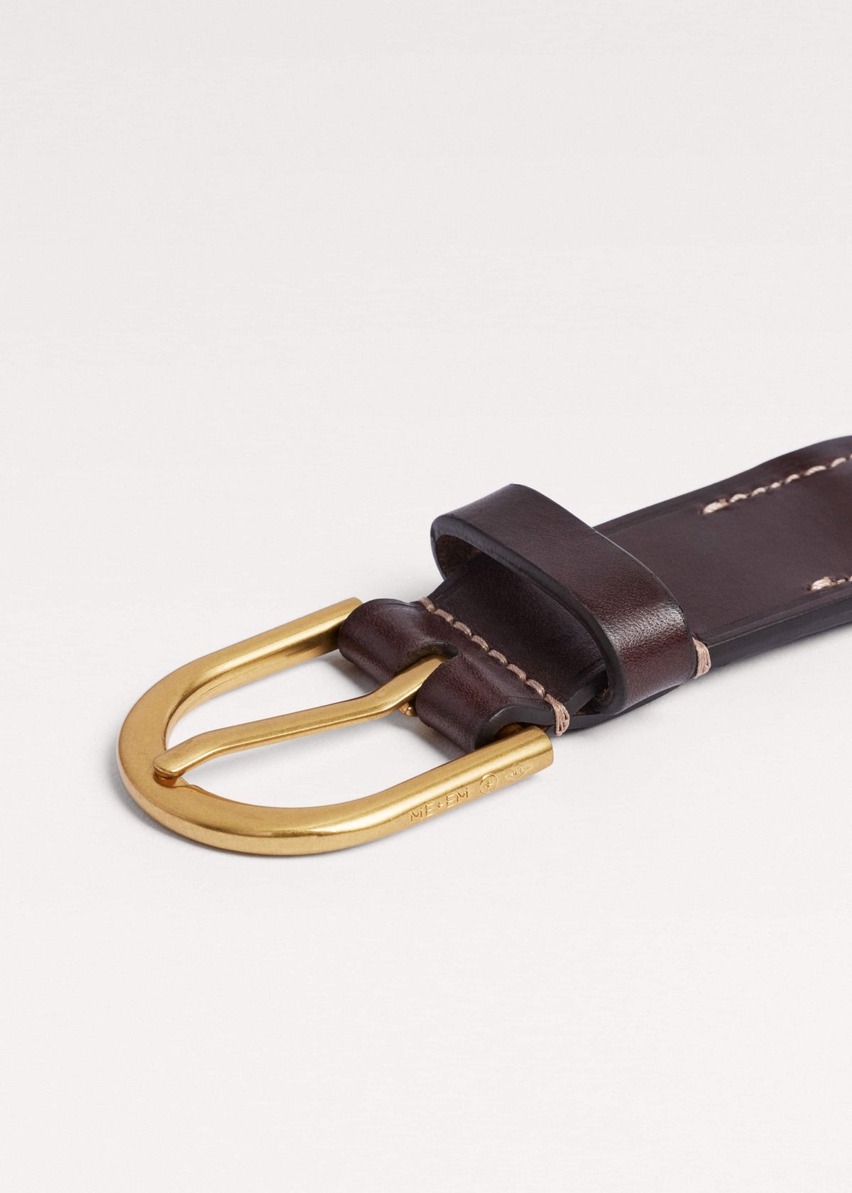 ME+EM Clothing|Accessories Natural Round Raffia Summer Belt
