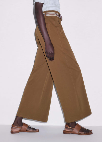 ME+EM Accessories Brown Minimal Sandal