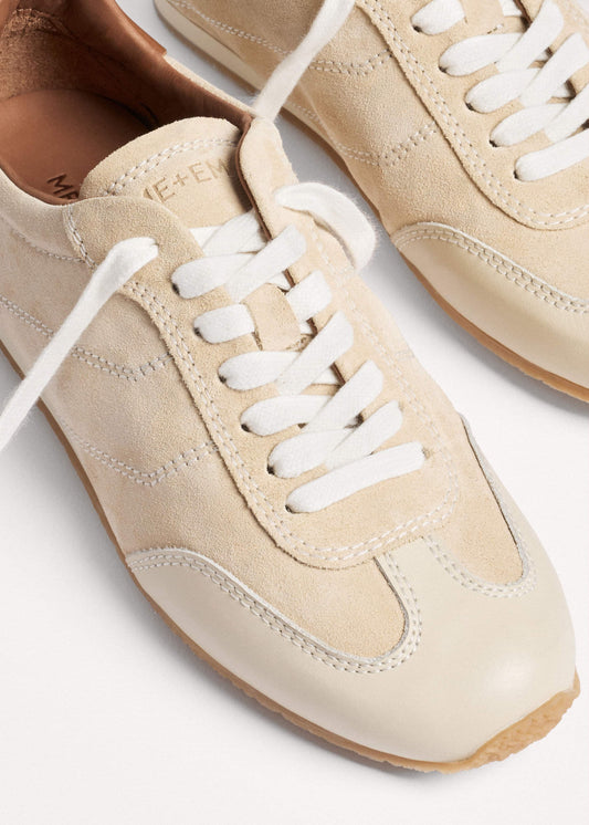 ME+EM Accessories Latte Retro Runner Sneaker