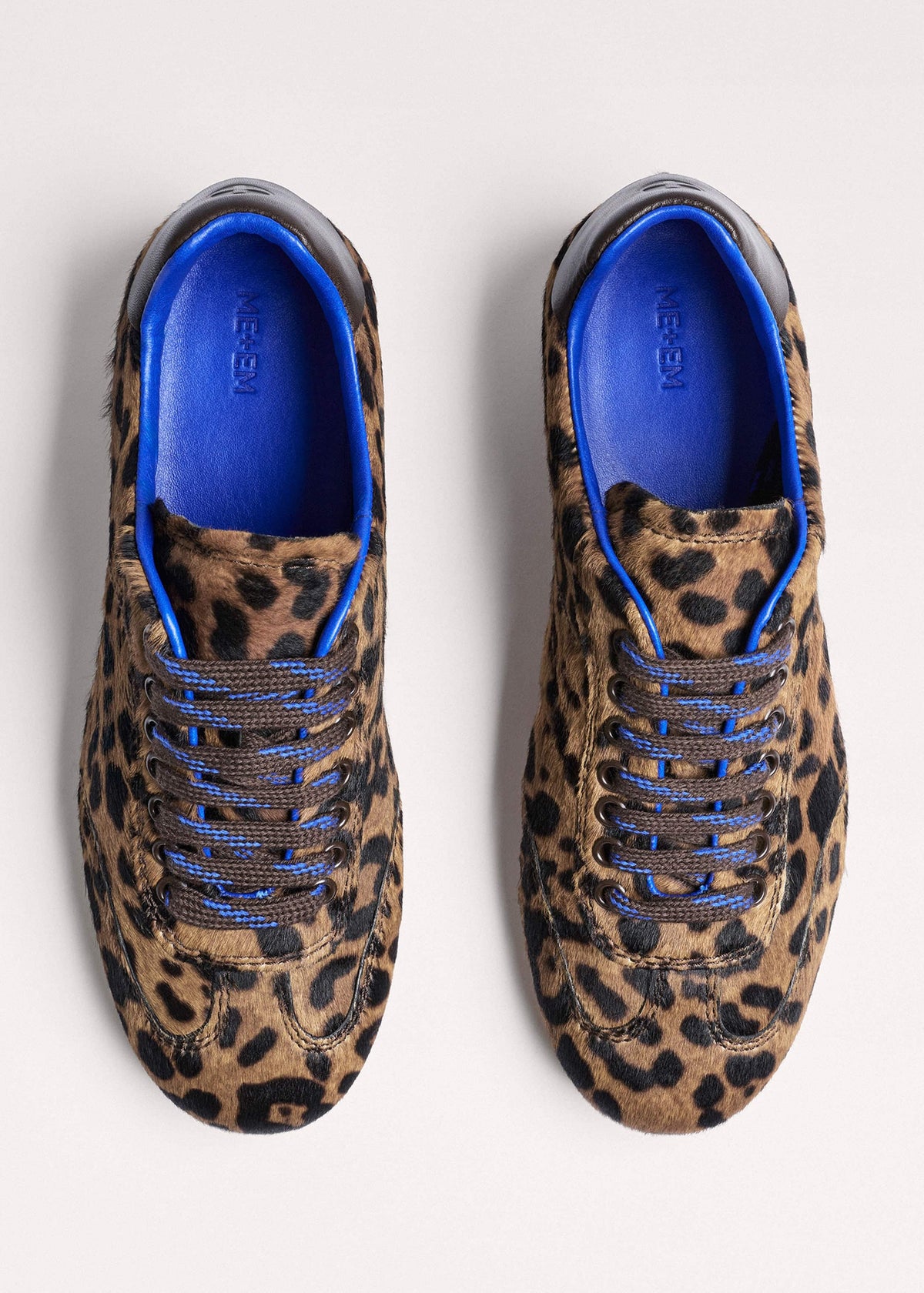 ME+EM Accessories Brown Leopard Print Retro Runner