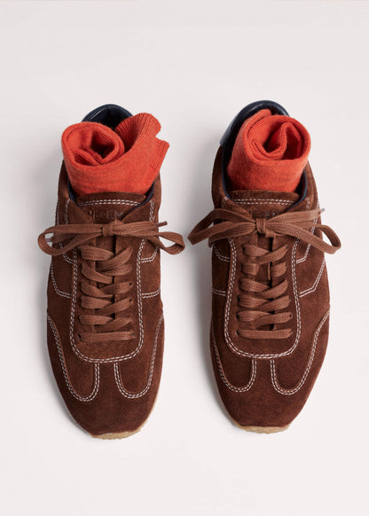 ME+EM Accessories Brown Retro Runner Sneaker