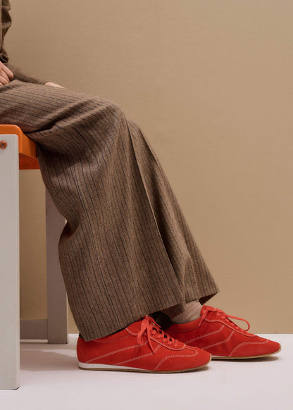 ME+EM Accessories Orange Retro Runner Sneaker