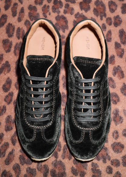 ME+EM Accessories Black Velvet Retro Runner