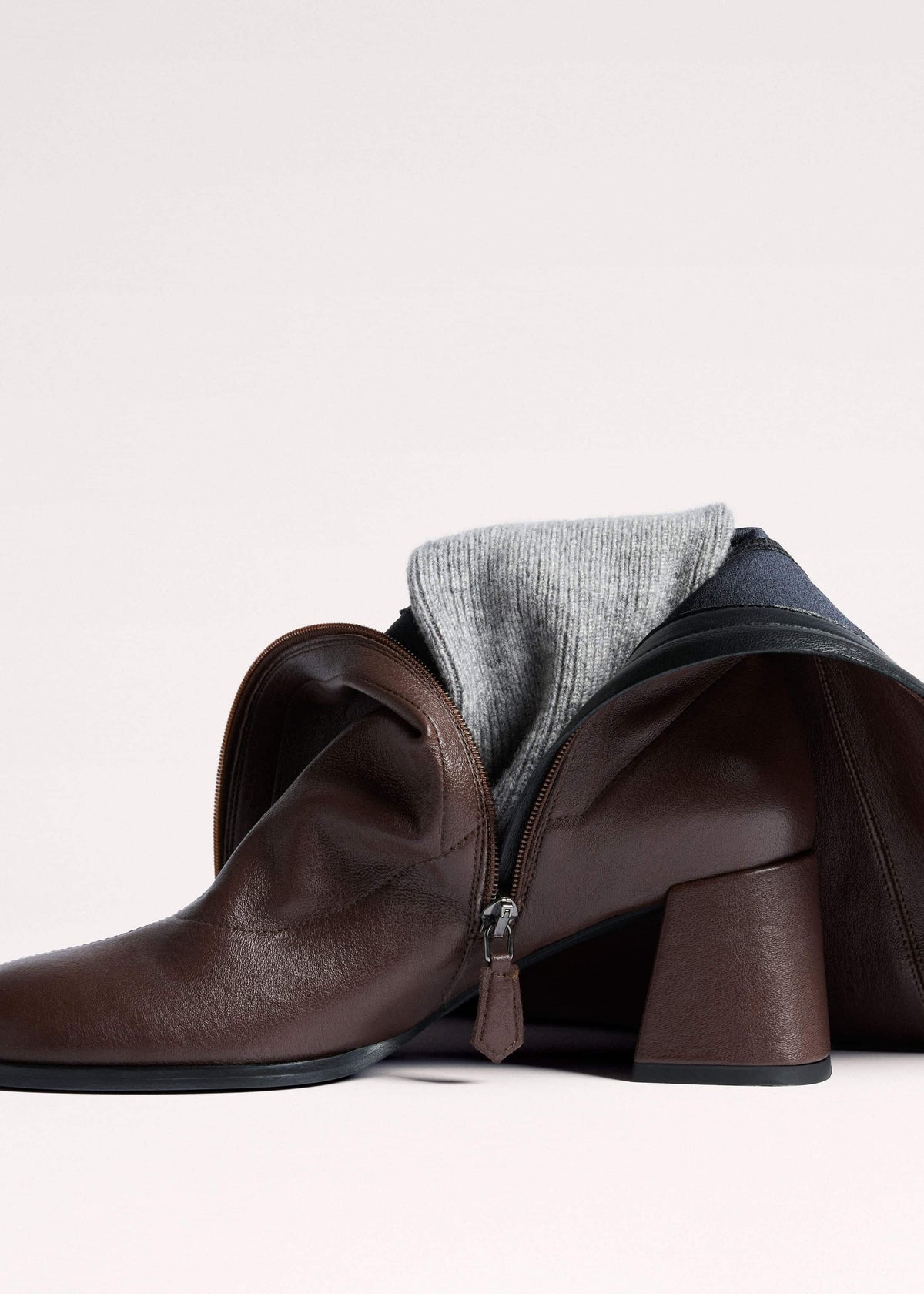 ME+EM Accessories Brown Knee-High Stretch Boot