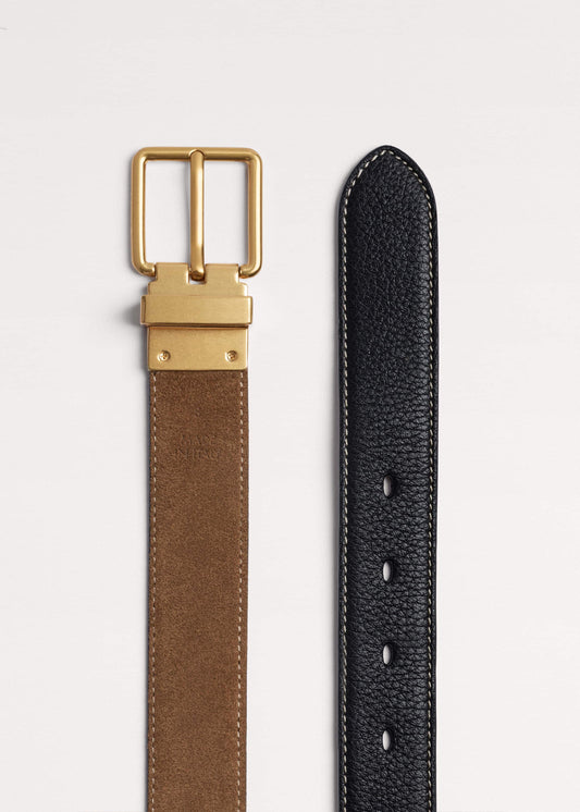 ME+EM Accessories Black + Tan Reversible Belt