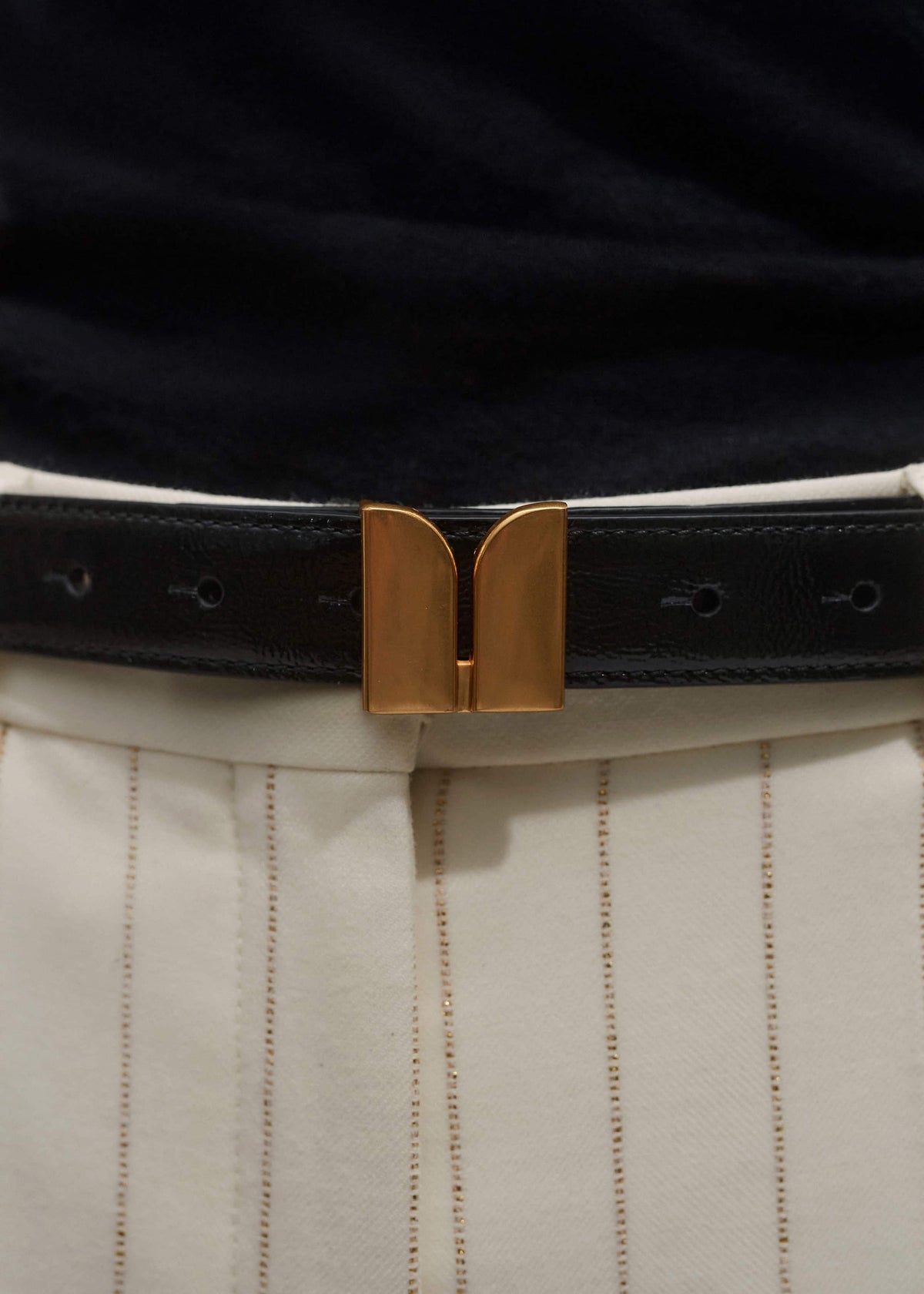 ME+EM Accessories Black Reversible Belt