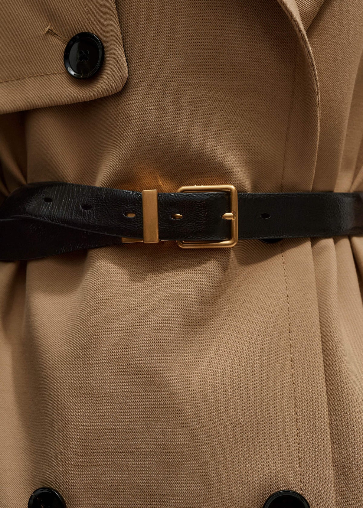 ME+EM Accessories Black Reversible Belt
