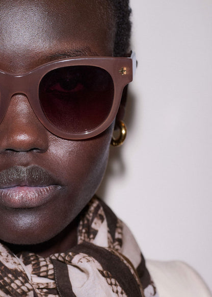 ME+EM Accessories Nude D Frame Sunglasses