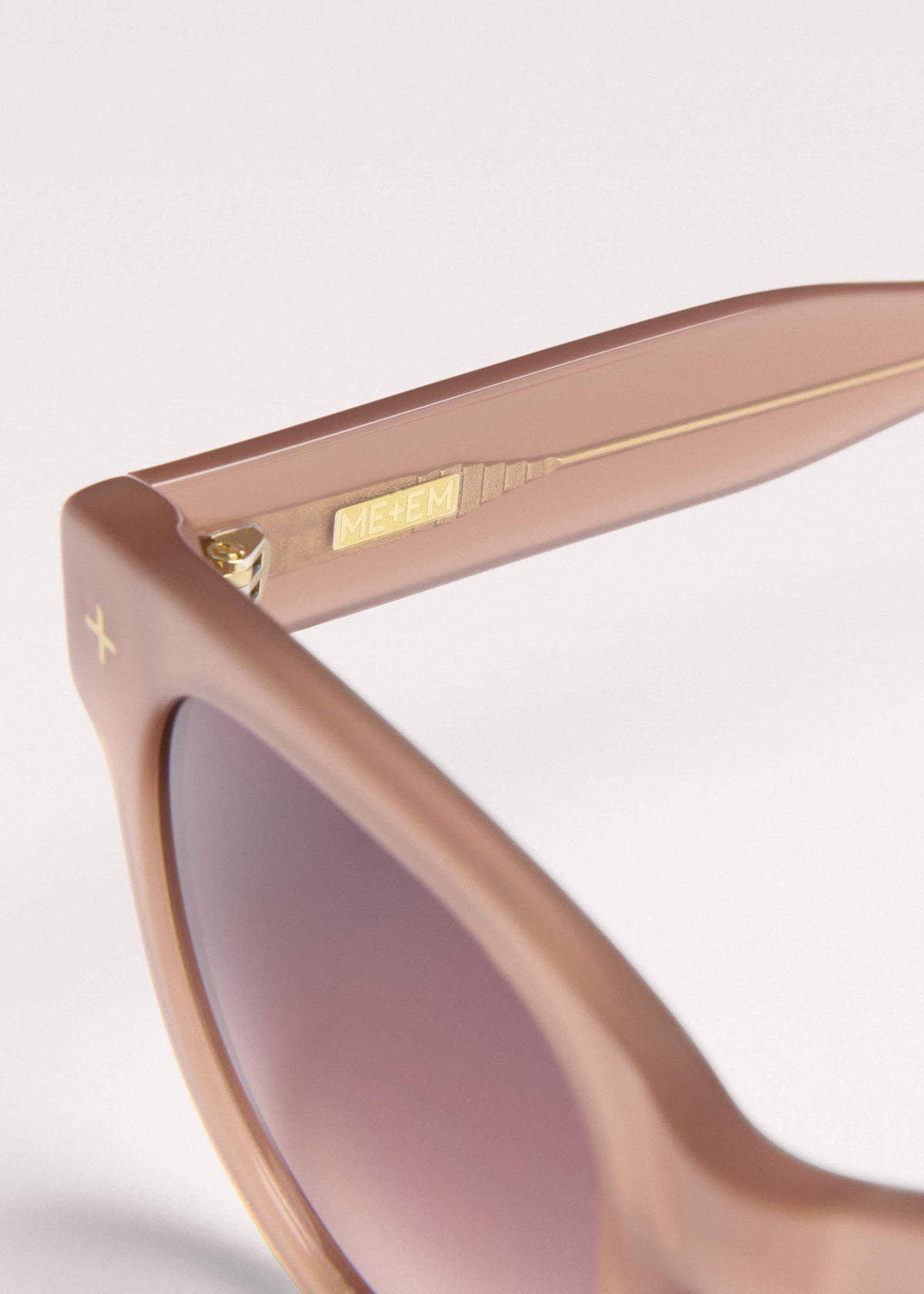 ME+EM Accessories Nude D Frame Sunglasses